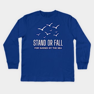 Stand or Fall Kids Long Sleeve T-Shirt